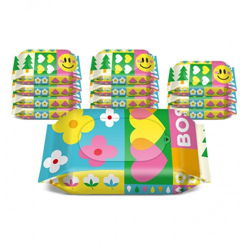 BOSOMI Fun&Play Portable Wet Wipes 1ea(10 sheets)