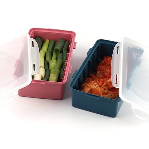 Antibacterial Kimchi Cutter (Pink/Blue)