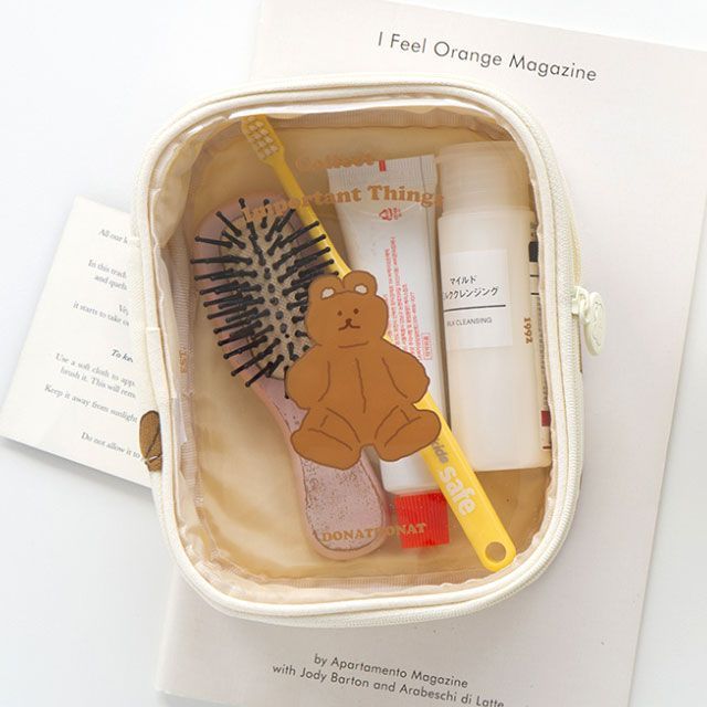 DONATDONAT Clear Pouch 2 colours