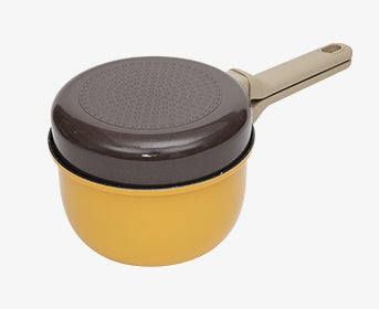 Dr.HOWS Dotori Frypan 18cm+Pot 18cm