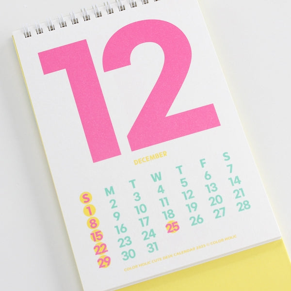 Color Holic Cute Desk Calendar