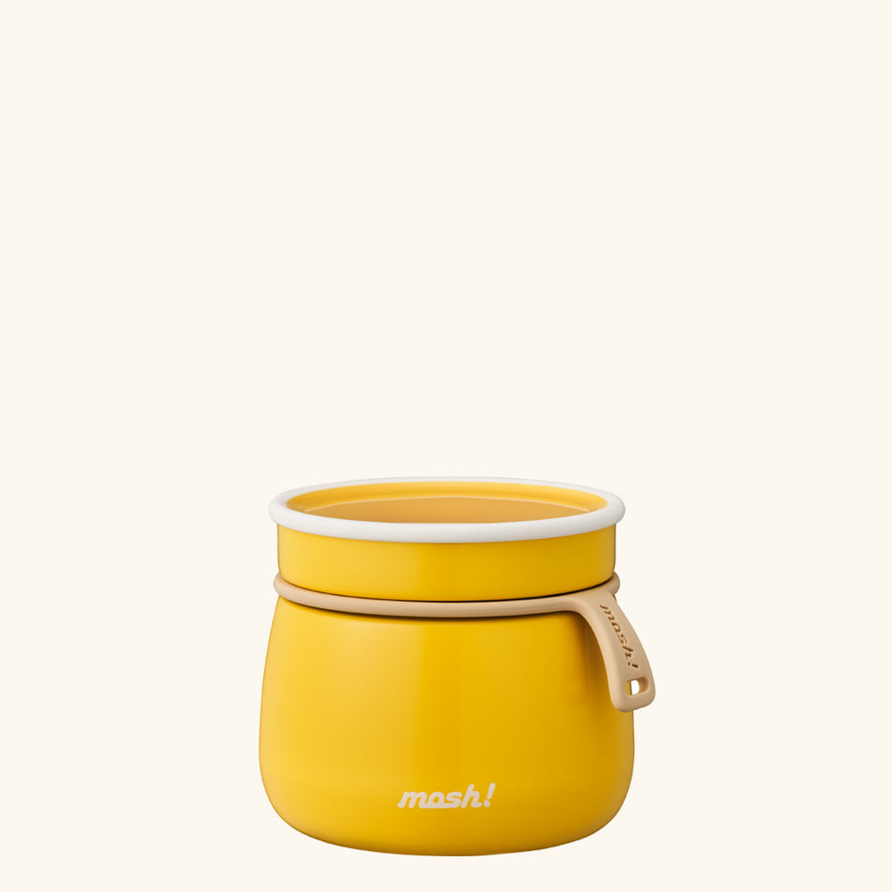 350ml/480ml MOSH Latte Food Jar (2 size/4 colors)