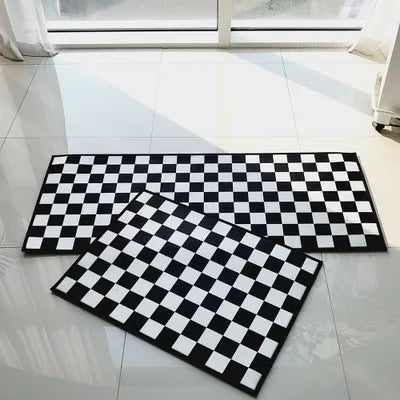 Checkerboard Kitchen Mat (3 colors)