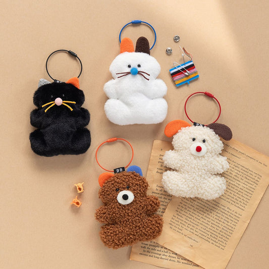 BRUNCH BROTHER Fluffy Keyring (2 Options)