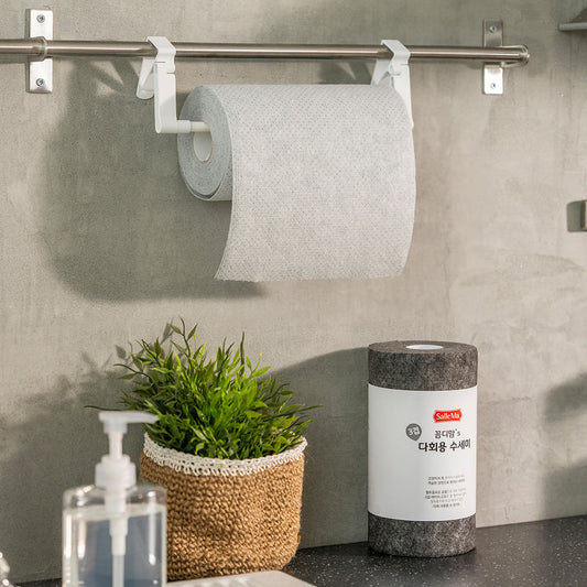 SalleMa Dish Towel (Gray/60 Sheets)