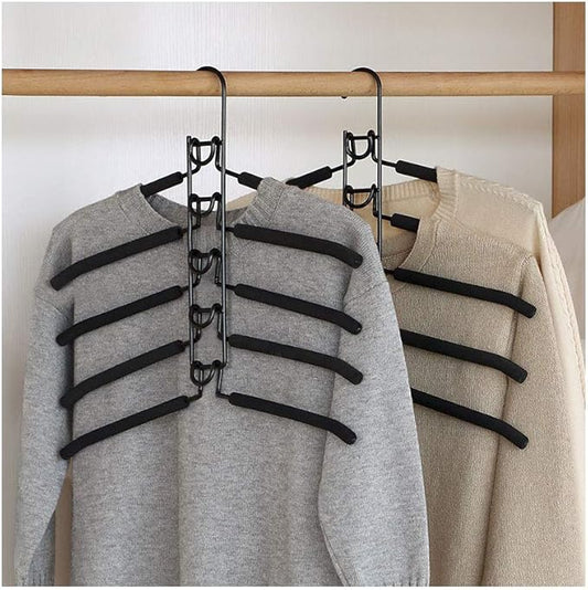 5 Tier Non Slip Muliti Hanger