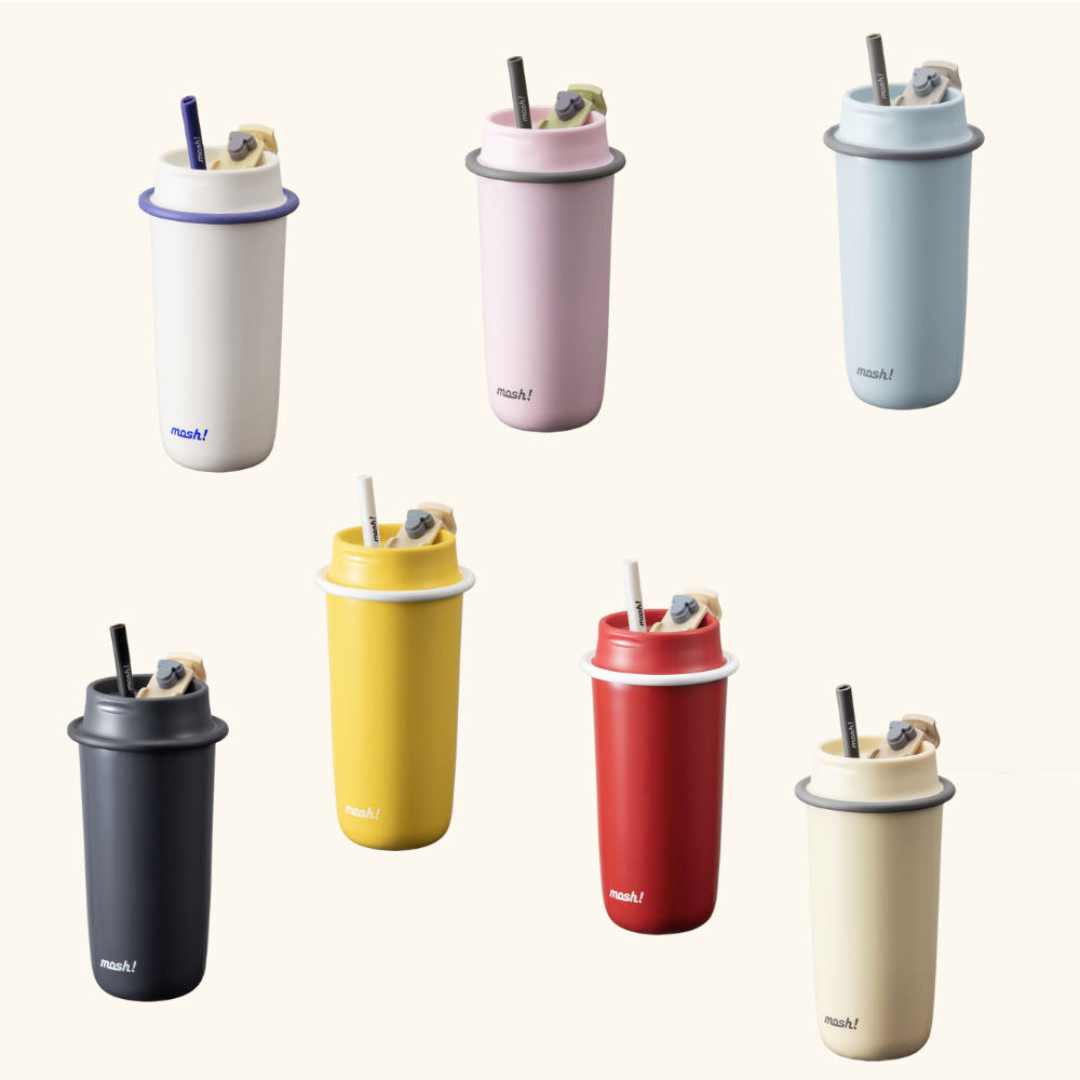 700ml MOSH Latte Straw Tumbler (3 colors)
