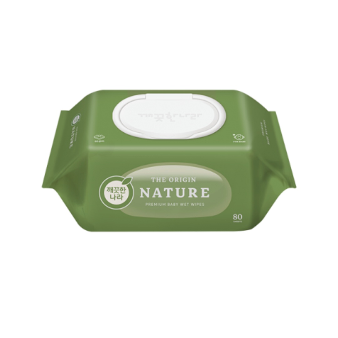 Kleannara Baby Care Wipes (The Origin Signature 70 sheets/Nature 80 sheets)