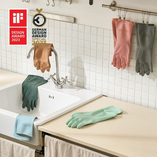 [Saengong] Dishwashing Latex Rubber Gloves (Standard Type)
