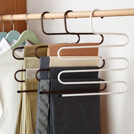 5-Tier Pants Hanger 3pcs